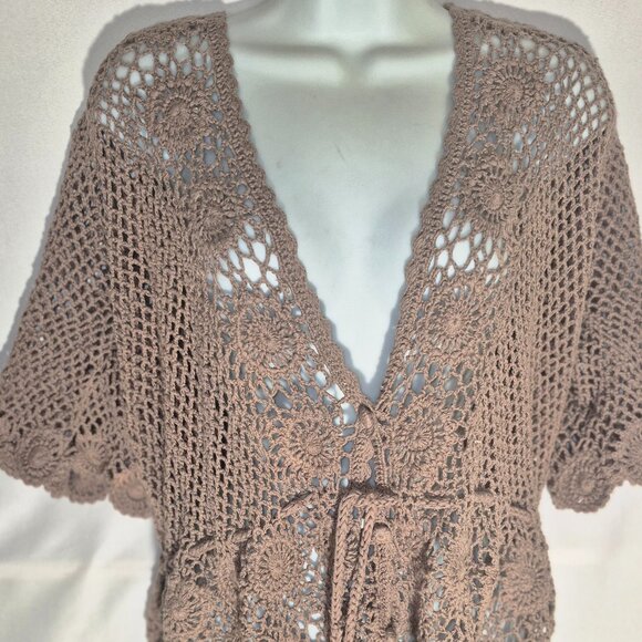 LIZ CLAIBORNE beautiful Crocheted Cardigan sweater in size 2XL - Picture 12 of 16